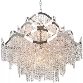 Подвесная люстра хрустальная 10558+8/C (Newport)