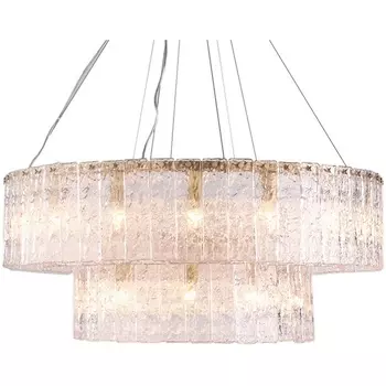 Подвесная каскадная люстра 10826+18/S Newport 10820 brass