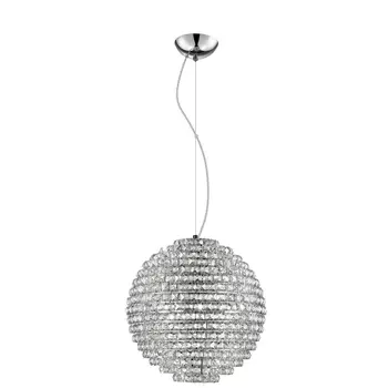 Подвесная люстра хрустальная Simple Story 1096 1096-5PL в форме шара