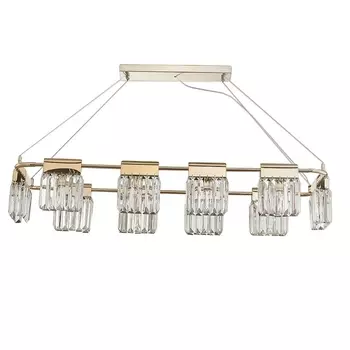 Подвесная люстра хрустальная 4210/C Newport 4200 gold