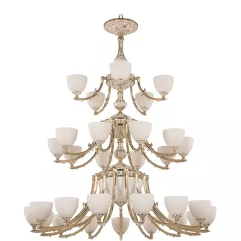 Подвесная люстра хрустальная 72111P/15+10+5/420/3d P1 U Bohemia Verona GW Angel