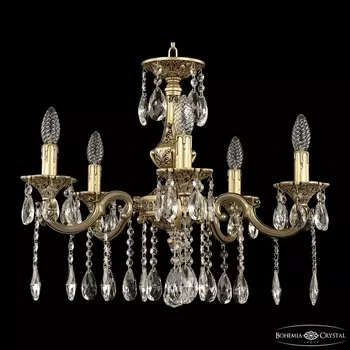 Подвесная люстра хрустальная AL78101/5/175 A AGB Bohemia AL7801