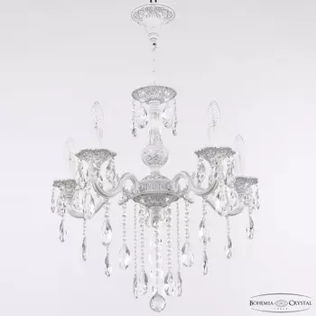 Подвесная люстра хрустальная AL78101/5/175 WMN Bohemia AL7801 B в виде свечи