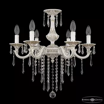Подвесная люстра хрустальная AL78101/6/175 WMG Bohemia AL7801 B Drops