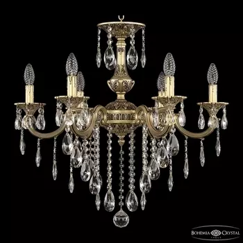 Подвесная люстра хрустальная AL78101/6/210 AGB Bohemia AL7801 B