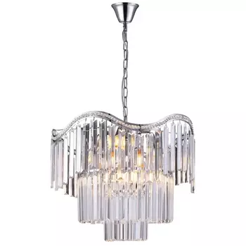 Подвесная люстра хрустальная ANGEL 81429/6C CHROME (Natali Kovaltseva)