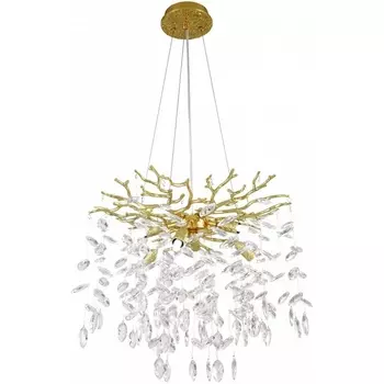 Подвесная люстра хрустальная Arte Milano Milano-1 23110.460.6.E14.B GD