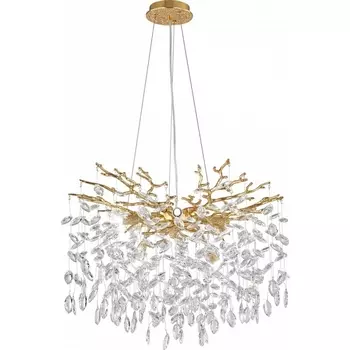 Подвесная люстра хрустальная Arte Milano Milano-1 23110.600.8.E14.B GD