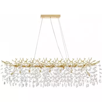 Подвесная люстра хрустальная Arte Milano Milano-2 23210.1500.16.E14.B GD