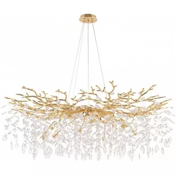 Подвесная люстра хрустальная Arte Milano Milano-1 23110.1200.18.G9.B GD