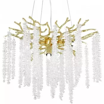 Подвесная люстра хрустальная Arte Milano Milano-1 23110.460.6.E14.A GD