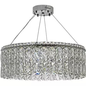 Подвесная люстра светодиодная хрустальная Arti Lampadari Ovindoli Gold Ovindoli L 1.5.60.102 N