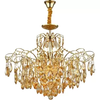 Подвесная люстра хрустальная Berta 1038/03/08P (Stilfort)