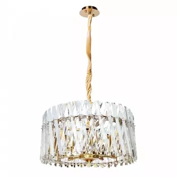 Подвесная люстра хрустальная 7567/18 SP-10 Divinare Bivara