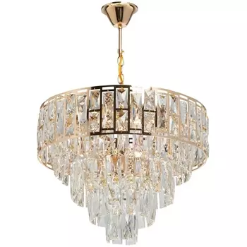 Подвесная люстра хрустальная MW-Light Бриз 111014108