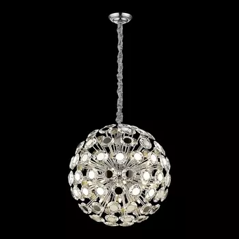 Подвесная люстра хрустальная Wertmark Brunella WE109.23.103 в форме шара