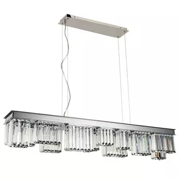 Подвесная люстра хрустальная Charlie 6817/02 SP-14 (Divinare)