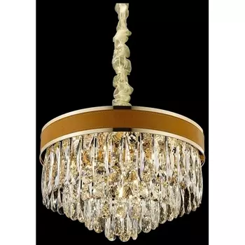 Подвесная каскадная люстра хрустальная Wertmark Clarissa WE136.08.303