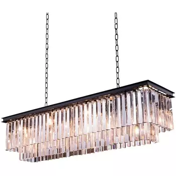 Подвесная люстра хрустальная Delight Collection 1920s Odeon 3001-D12 DeLight Collection