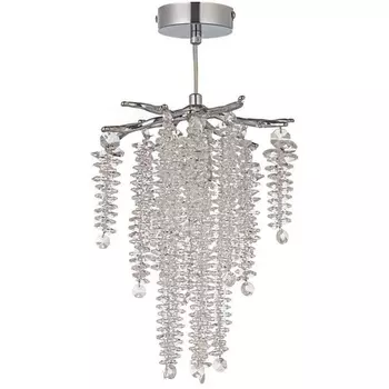 Подвесная люстра хрустальная Dio D'Arte Tavenna Nickel Tavenna H 1.5.21.100 N