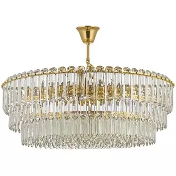 Подвесная люстра хрустальная Dio D`arte Olivetta Olivetta E 1.5.80.100 G Dio D'Arte