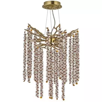 Подвесная люстра хрустальная Dio D`arte Tavenna Antigue Tavenna H 1.5.32.722 A Dio D'Arte