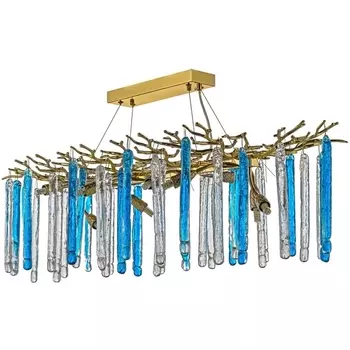 Подвесная люстра хрустальная Dio D`arte Tavenna Gold Tavenna H 1.5.100x40.176 G Dio D'Arte