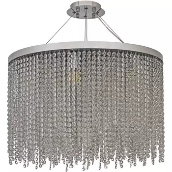 Подвесная люстра хрустальная Dio D`arte Gaby Nickel Gaby E 1.5.60.100 N Dio D'Arte