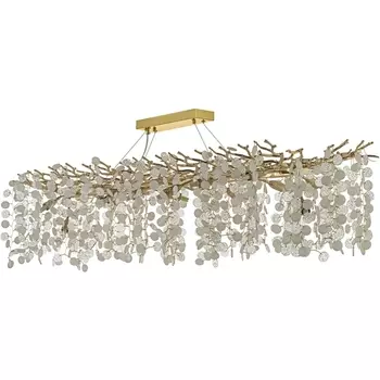 Подвесная люстра хрустальная Dio D`arte Tavenna Gold Tavenna H 1.5.150x48.103 G Dio D'Arte