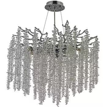 Подвесная люстра хрустальная Dio D`arte Tavenna Nickel Tavenna H 1.5.60.100 N Dio D'Arte