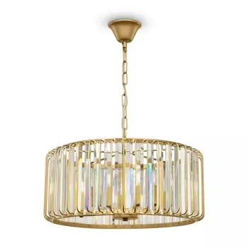 Подвесная люстра хрустальная Freya Esme FR1005PL-05G