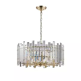 Подвесная люстра хрустальная Feeriya 2114/03/08P (Stilfort)