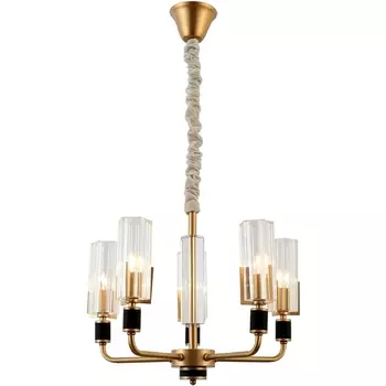 Подвесная люстра хрустальная Gunda 2009-205 (Rivoli)