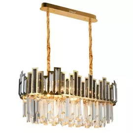 Подвесная люстра хрустальная IMPERIUM 76018/8C GOLD PLATED (Natali Kovaltseva)