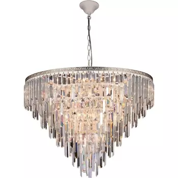 Подвесная люстра хрустальная Kristalina 2110/03/18P (Stilfort)