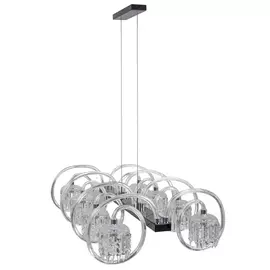 Подвесная люстра хрустальная L.4306-8BL (Abrasax)