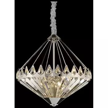 Подвесная люстра хрустальная Wertmark Leoncia WE146.12.203