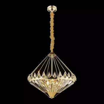 Подвесная люстра хрустальная Wertmark Leoncia WE146.12.303