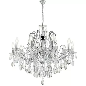 Подвесная люстра хрустальная Lumina Deco Daniella LDP 9123-10