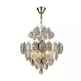 Подвесная люстра хрустальная Мэрид 70691.01.01.05 (Wedo Light)