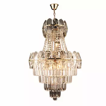 Подвесная люстра хрустальная Мирзэ 70660.01.01.08 (Wedo Light)