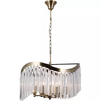 Подвесная люстра хрустальная Moderli Wave V10767-6P
