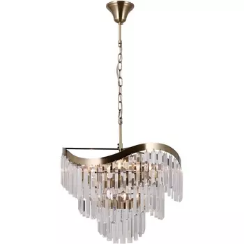 Подвесная люстра хрустальная Moderli Wave V10768-8P