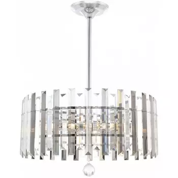 Подвесная люстра хрустальная на штанге Arte Milano Sorrento-1409 371409/6/350/470 CR