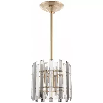 Подвесная люстра хрустальная на штанге Arte Milano Sorrento-1409 371409/1/350/200 GD