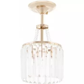 Подвесная люстра хрустальная на штанге Arte Milano Sorrento-1009 371009/1/50/200 GD