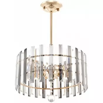 Подвесная люстра хрустальная на штанге Arte Milano Sorrento-1409 371409/5/350/400 GD