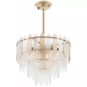 Подвесная люстра хрустальная на штанге Arte Milano Sorrento-1309 371309/6/300/400 GD