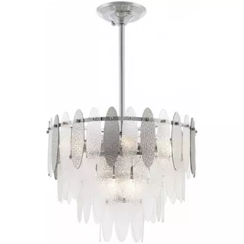 Подвесная люстра хрустальная на штанге Arte Milano Sorrento-1309 371309/6/300/400 CR