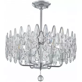 Подвесная люстра хрустальная на штанге Arte Milano Sorrento-2009 372009/6/250/490 CR